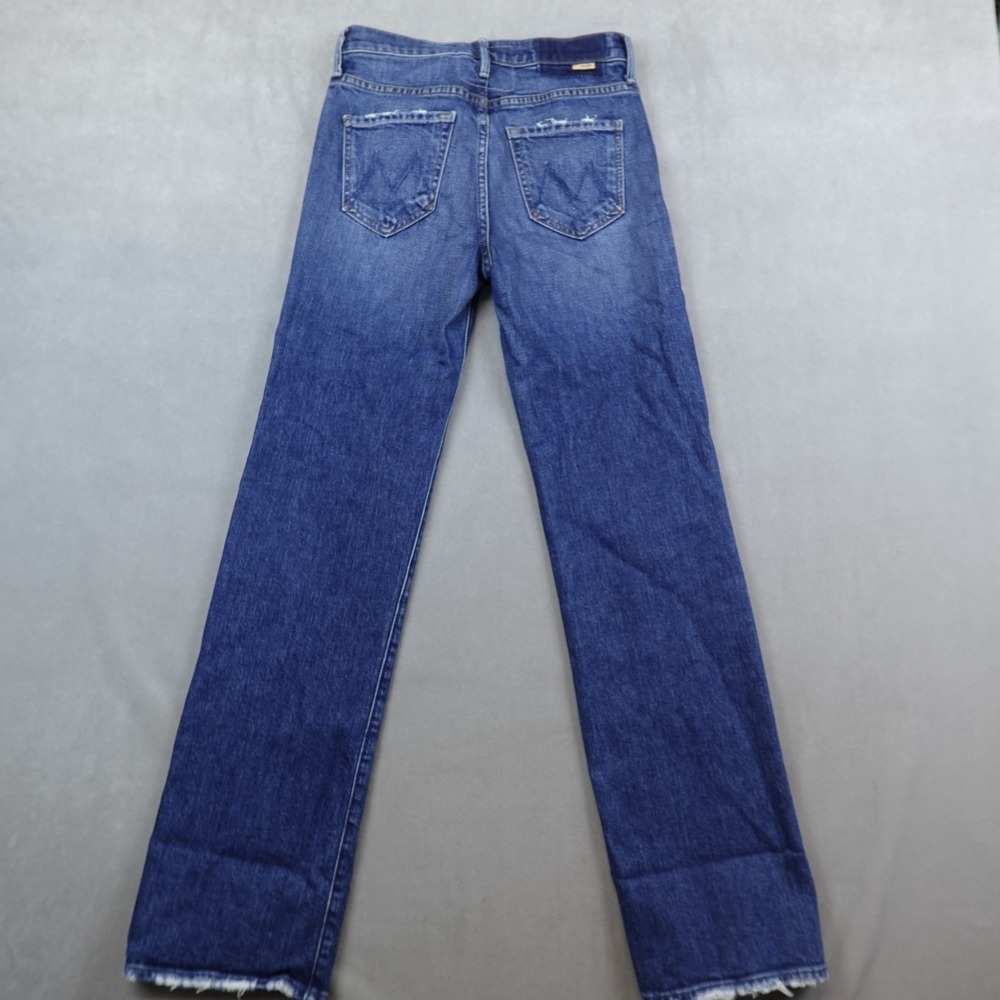 MOTHER Superior Jeans The Kick It Blue Denim Womens Size 25 - Picture 5 of 11